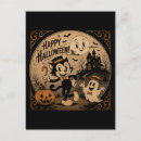 Search for cartoon halloween postcards Fall