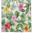 Search for tropical shower curtains Green