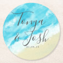 Search for beach wedding coasters Waves