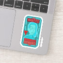 Search for wanted poster stickers Funny