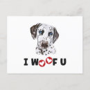 Search for woof postcards Dog lover