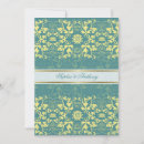 Search for blue damask wedding invitations Floral