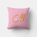 Search for pink orange cushions Initial