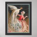 Search for white peacock art Deco