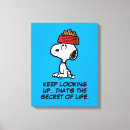 Search for cartoon dog canvas prints Peanuts