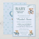 Search for car baby boy shower invitations Whimsical