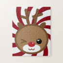 Search for reindeer puzzles Xmas