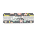 Search for cute lion return address labels Monkey