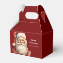 Search for santa claus favour boxes Festive