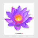 Search for purple lotus flower stickers Modern