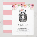 Search for pink panda invitations Cute