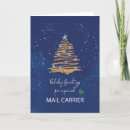 Search for carriers christmas cards Mail carrier