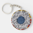 Search for blue eyes key rings Abstract