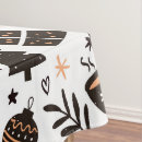 Search for black christmas tablecloths Simple