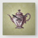 Search for teapot clocks Vintage