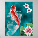 Search for japanese koi fish posters Asian