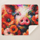 Search for poppy flower blankets Red