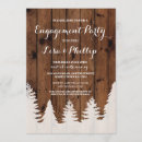 Search for rustic winter engagement party invitations Snow