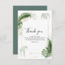 Search for jungle animals baby shower cards Greenery
