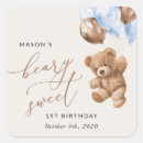 Search for babys 1st birthday stickers Baby boy