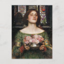 Search for john william waterhouse postcards Lady of shallot