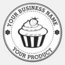 Search for food logo stickers Homemade