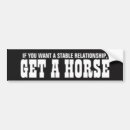 Search for stable bumper stickers Horses