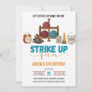 Search for kids bowling party invitations Girl