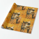 Search for vintage cowgirl wrapping paper Country
