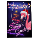 Search for christmas flamingo gift bags Tropical