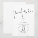 Search for pencil 5x7 invitations Minimal