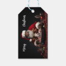Search for black santa claus gift tags Festive