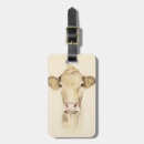 Search for cow luggage tags Black and white