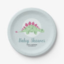 Search for baby shower paper plates Dinosaur
