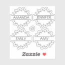 Search for botanical bridal shower stickers Greenery