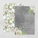 Search for grey and white invitations Floral