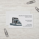 Search for trucker business cards Truck driver