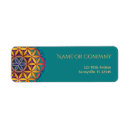 Search for sacred return address labels Mandala