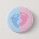 Search for pink and blue gender reveal badges Shower