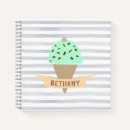 Search for ice cream notebooks Striped