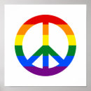 Search for rainbow peace sign posters Lgbt