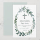 Search for foliage christening invitations Cross