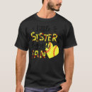 Search for softball fan tshirts Sister