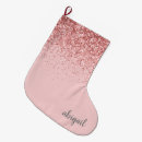 Search for blush christmas stockings Sparkle