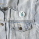 Search for peace hand badges Blue