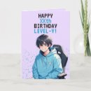 Search for gamer birthday cards Anime
