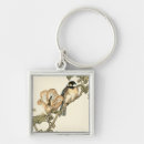 Search for bird key rings Cream background