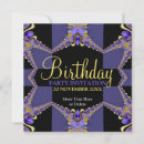 Search for arabian nights birthday invitations Purple