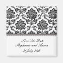 Search for white damask magnets Black