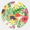 Search for tropical fruit stickers Papaya